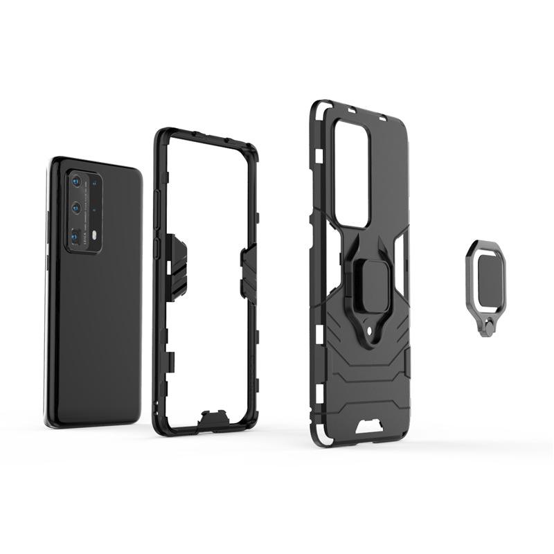 Applicable Honor 200 Pro Car Ring Bracket Black Panther Mobile Phone Case Huawei Nova 11SE Anti-drop Case