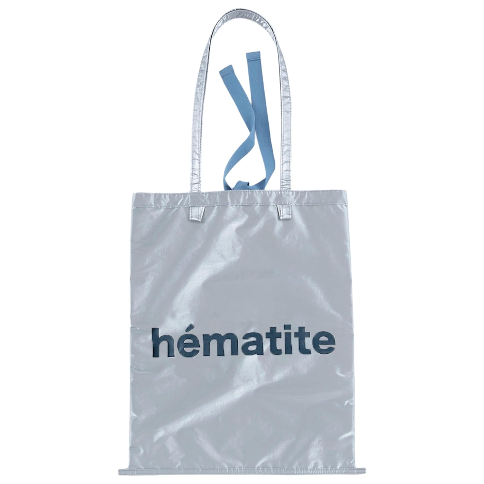 Сумка-тоут Finissage Gem Collector s Sack, Металлическая сумка-мешок для коллекционера, Складная эко-сумка, Блестящая, Женская, Серебристая