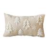INS Style Throw Pillowcover Christmas Tree Cushion Cover Velvet Christmas Pillowcase  Sofa/Bed