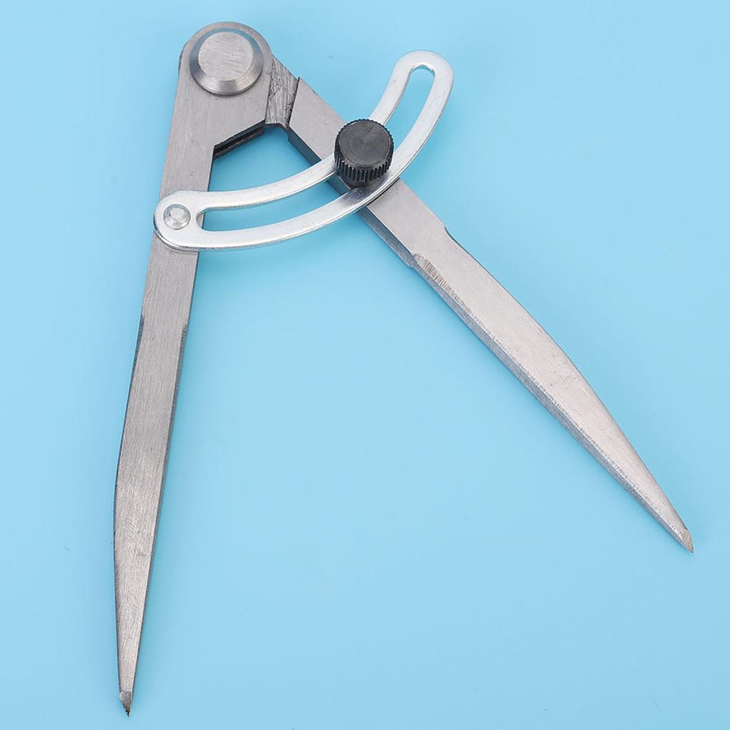 Leather Craft Compass Steel Adjustable Spacing Edge Creaser DIY Tool 155mm