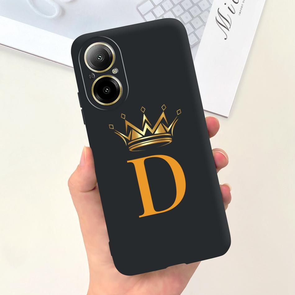 Fashion Letter Case For Realme C67 4G Soft Silicon TPU Protective Cover For RealmeC67 C 67 4G RMX3890 Phone Cases