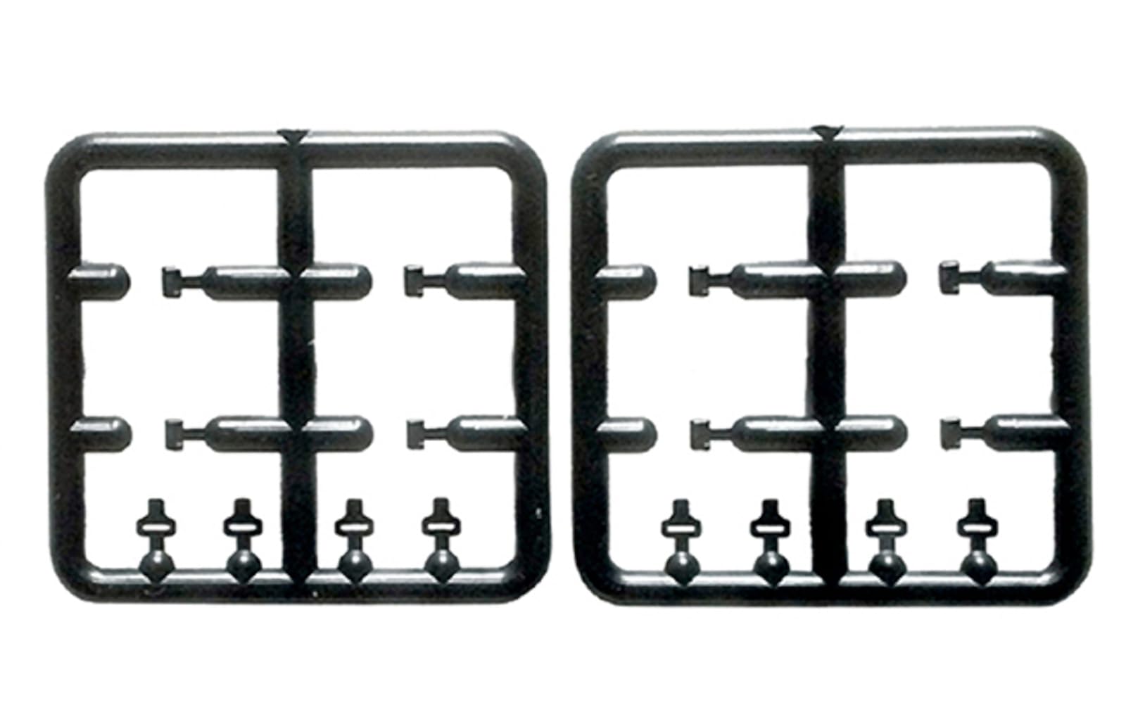 

Asuka Model Miniature Spice Series Seatbelt Plastic Model Accessory (ASUKAMODEL) 1/24 Set, Black, MS-011 чёрный