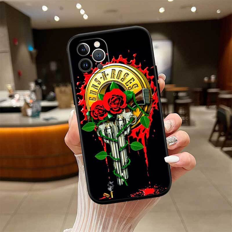G-guns R-roses Phone Case for Motorola Edge 60 60s 70 G86 G56 G54 E14 G04S G45 G54 G64 X30 X40 X50 S30 S50 Pro Power Tylus