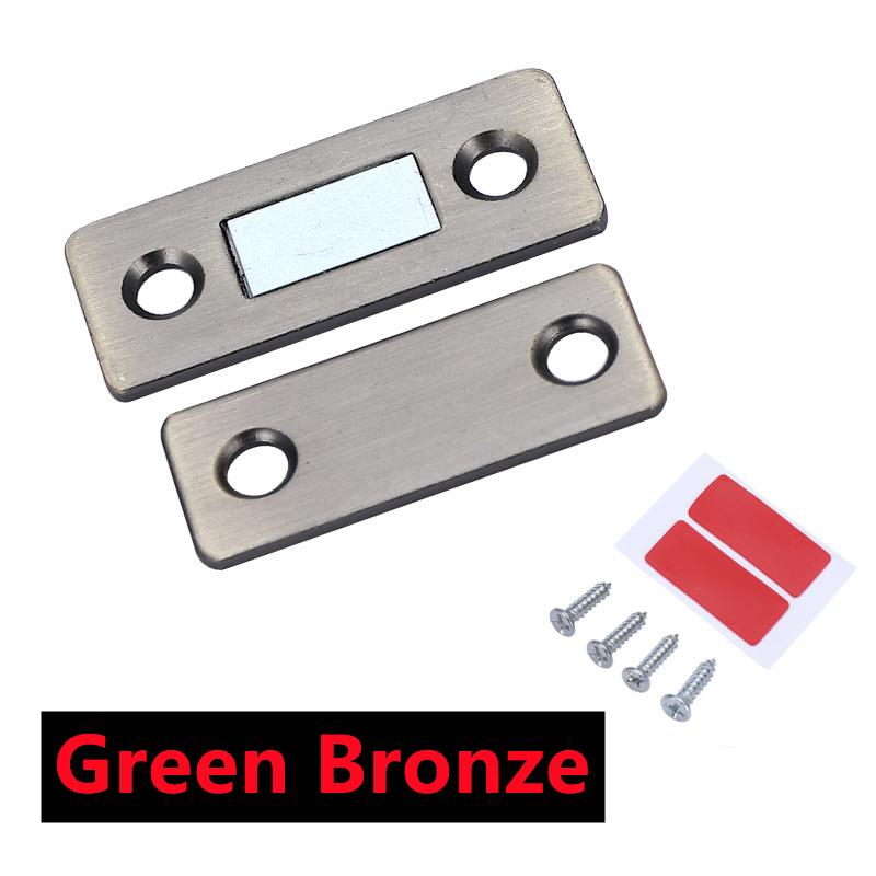 6 Colors Magnetic Door Catch Ultra-Thin Cabinet Catches Door Closed Magnets Sheet Adhesive Closet Drawer Window Magnet Latches