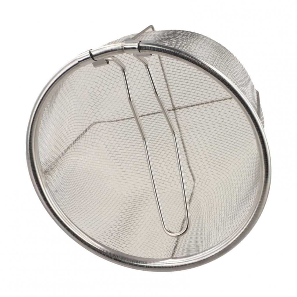 Convenient NonStick Fry Strainer Basket for Safe Draining and For Easy Handling