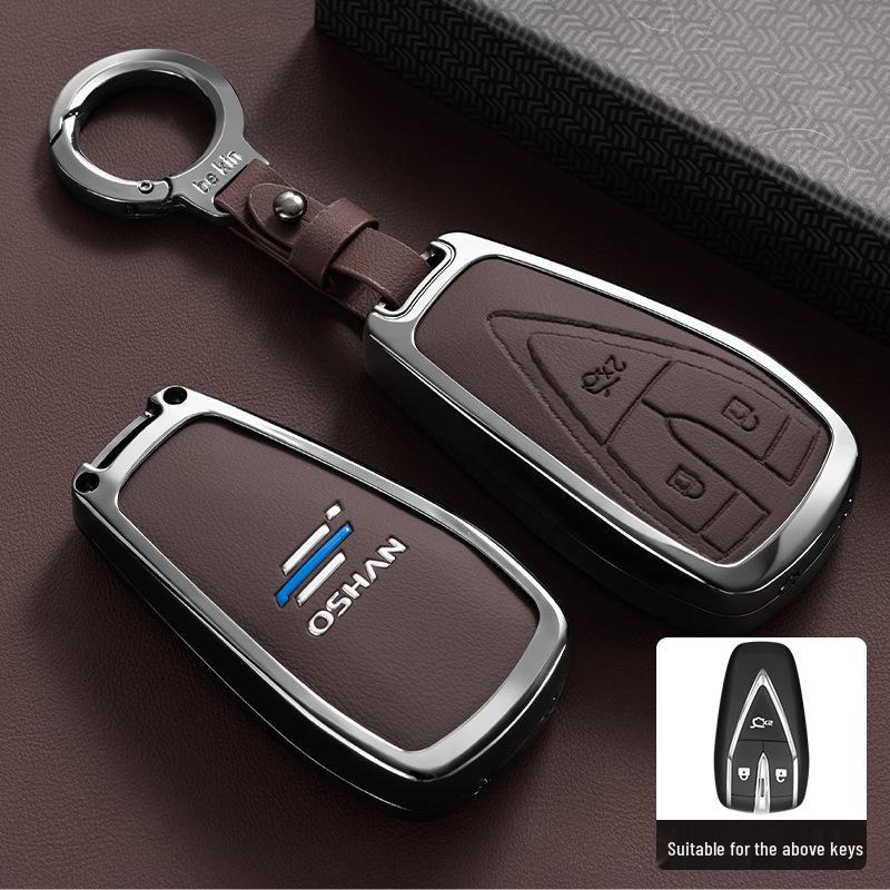 2024 Changan Oshan Car Key Case - Metal Full Coverage Shell for Z6, X5 Plus, X7 Models
