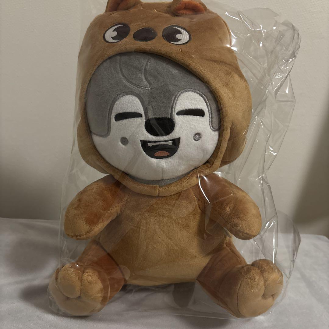 

[USED] Strayk Kids Japan Fan Meeting Hug Plush Toy Wolfchan