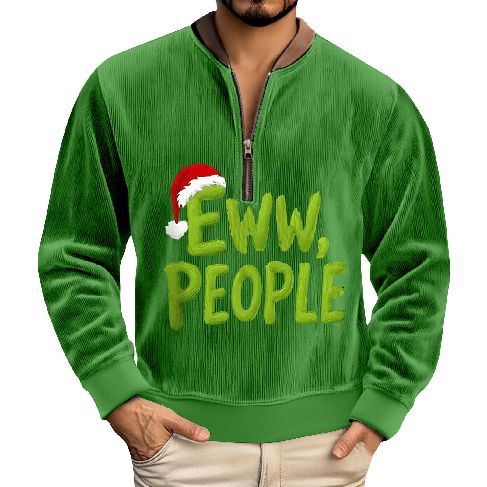 

Чоловіча вельветова сорочка на ґудзиках з різдвяним принтом M червоний