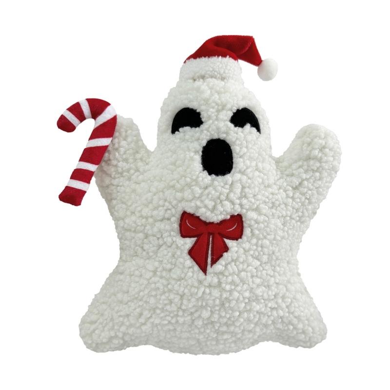 Halloween Pumpkin Ghosty Stuffed Toy Christmas Cushion Plushie Pillow for Kids Seeking a Soft and Safe Toy