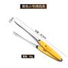 Stainless Steel Barbecue Tongs Kitchen Steaks Special Clip Household Extended Thickening Food Tongs Anti-scalding Barbecue Clip