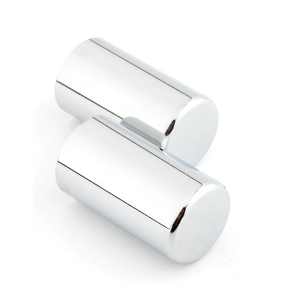 Premium Chrome Rear Fender Bolt Decorative Caps For Xl883 Boy Fat