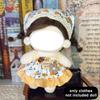 Lovely Dress Doll Clothes Accessories for 10cm Cotton Dolls Dress UP Doll Clothes DIY Accessories Games Toys Gifts
