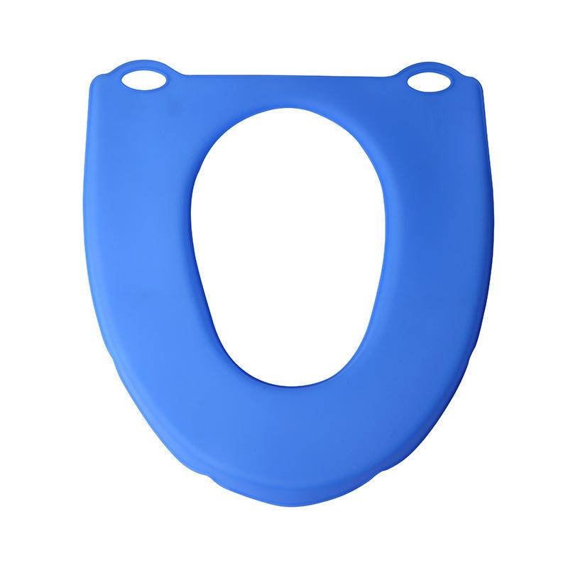 Silicone Toilet Seat Cushion For Travel On Business Trips Comfortable Reusable Waterproof And Moisture-Proof Toilet Cover Set