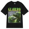 Glorbo Fruttodrillo Lustiges Italienisches Brainrot Meme Grafik T-Shirt Herren Damen Kleidung Hip-Hop T-Shirts Hohe Qualität Baumwoll-T-Shirts