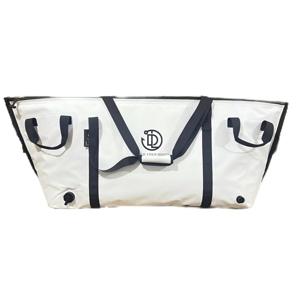 Portable Foldable Fishing Cooler Bag - Insulated & Large, Soft Sided for Tackle and Fish