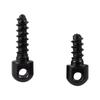 Black Steel Quick Detachable Sling Swivels Accessory Perfect For Hunting Tactical Shooting