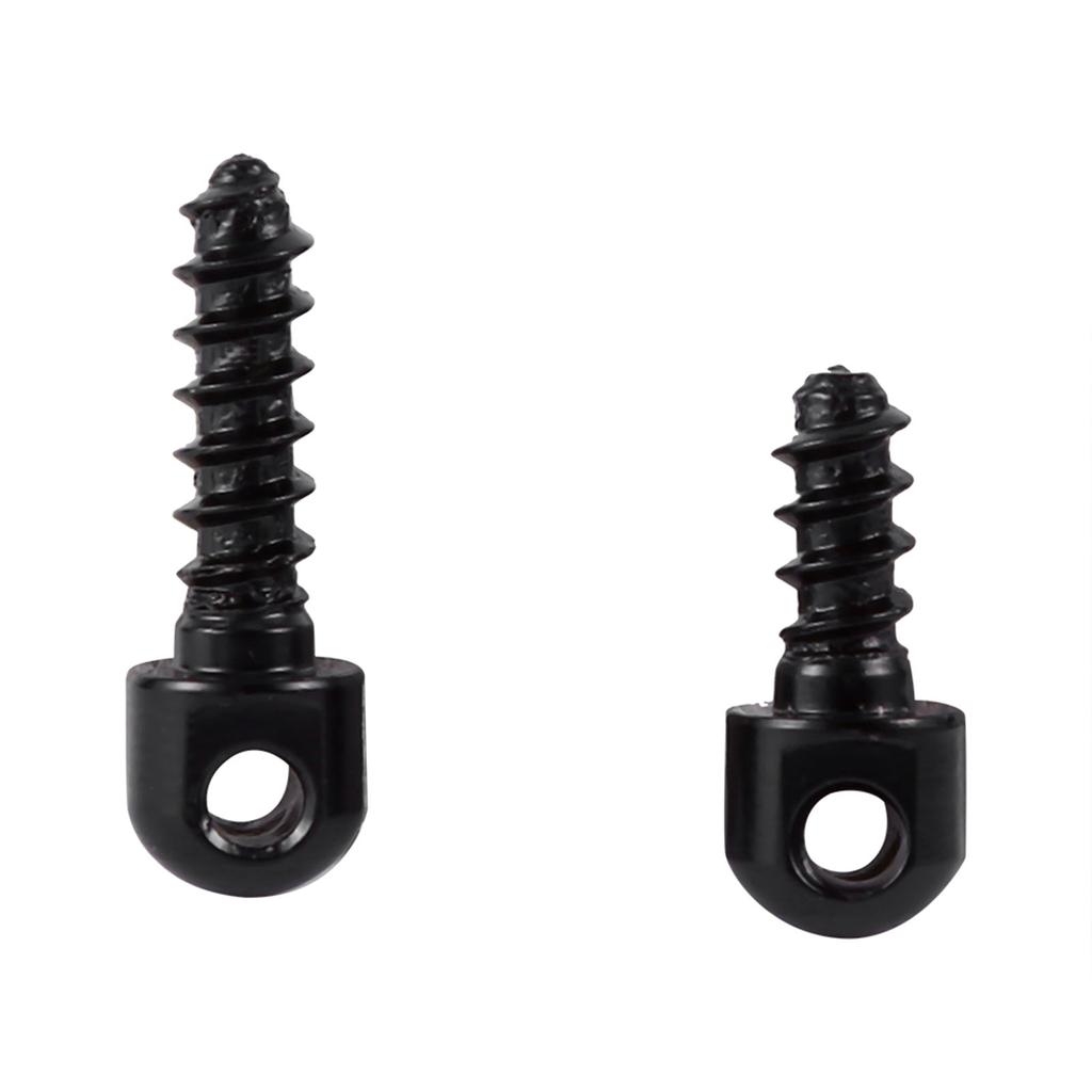 Black Steel Quick Detachable Sling Swivels Accessory Perfect For Hunting Tactical Shooting