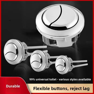 5 Stück 38/48/58mm Universeller Doppelspülung Toiletten-Spülkasten-Knopf Runder Ventilstößel Druckknopf-Sitz Spülkastenventil Badezimmerteile