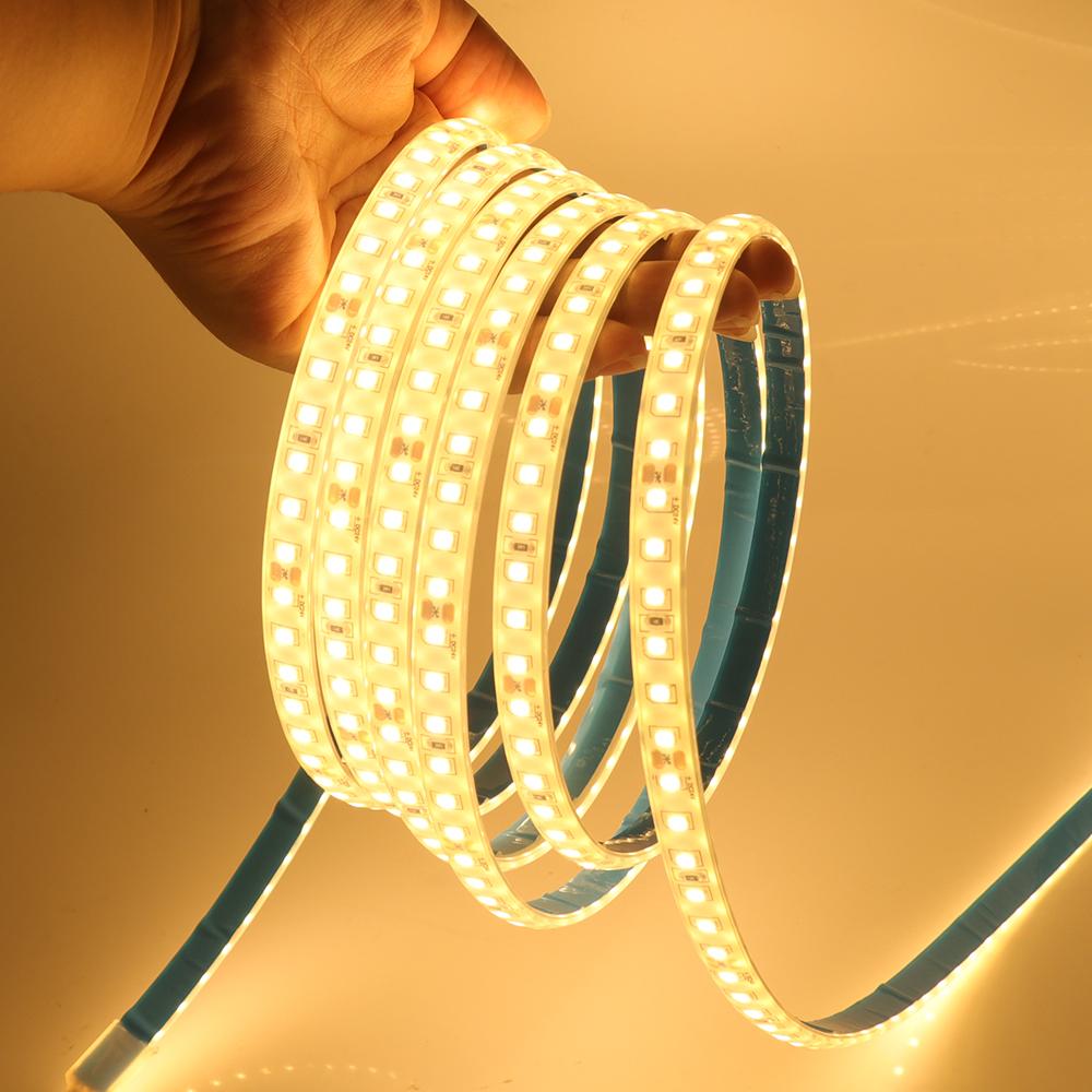 IP68 Waterproof LED strip Light 24V 2835 120Leds Flexible LED Tape Adhesive Underwater Outdoor Ribbon for Swimming Pool 0.5-20m