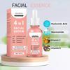 4 In 1 Face Serum Hyaluronic Acid Niacinamide Vitamin C Deep Reduce Fine Lines Moisturizing Lift Firming Beauty Skin Care