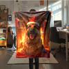 1 Pezzo Coperta in Flanella con Stampa Cartone Animato, Alta Qualità Confortevole per Tutte le Stagioni, Decorazione per la Casa, Calore e Comfort, Perfetta per Regalo di Natale Compleanno