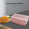 Pink Single Compartment Disposable Meal Box