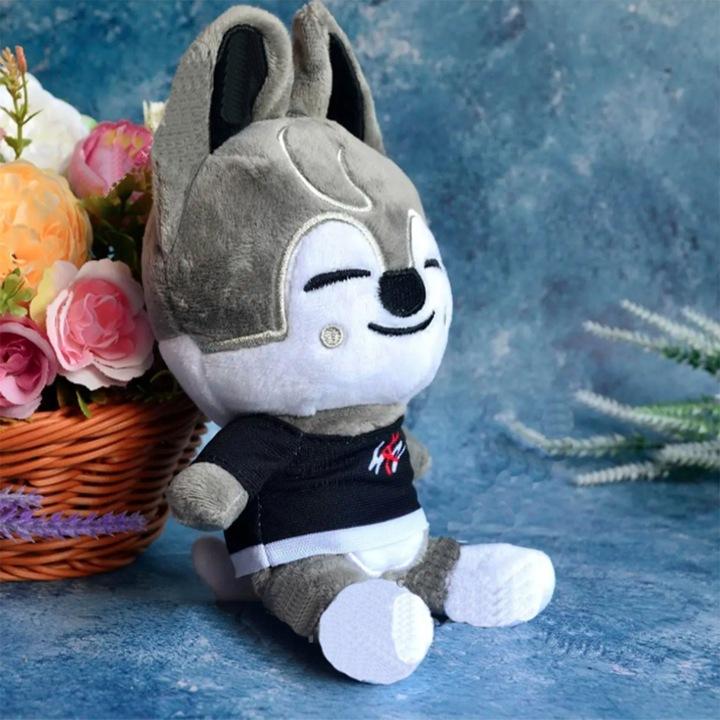 Skzoo Wolf Chan Maskotka Stray Kids Pluszak Wilk 25 Cm K-Pop Dla Fana