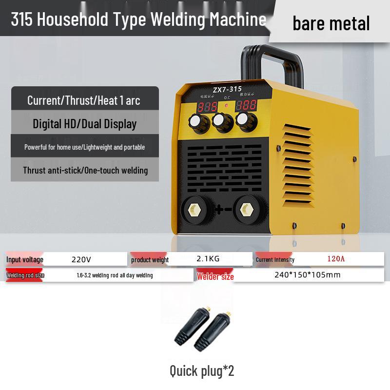 ZX7-315D Handheld 220V Digital Display Household Electric Welding Machine Type 315