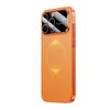 Luxury Camera Large Window For Magsafe Phone Case for iPhone 17 Air 16 14 15 13 12 11 17 Pro Max Magnetic Shockproof Hard Cover