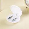 1PC Shell Shape Velvet Jewelry Box Wedding Engagement Ring Box for Earrings Necklace Bracelet Display Pendant Gift Box storage