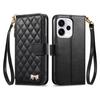 Leather Wallet Flip Case for Motorola Moto G05 G15 Power G75 G85 G56 G86 G57 G67 G77 5G Phone Cover with Wristlet Strap