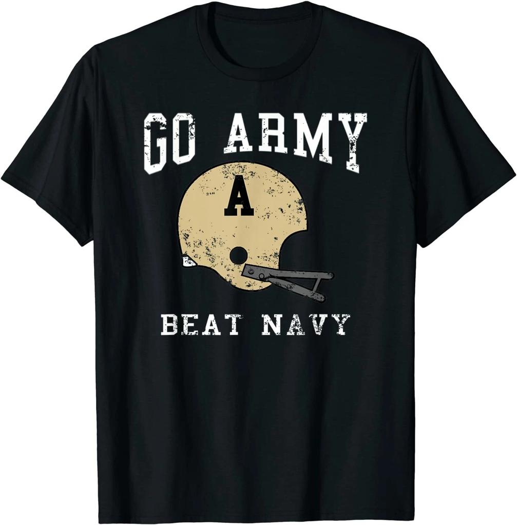 NEW LIMITED Vintage Go Army Navy Game Vintage Football Helmet T-Shirt