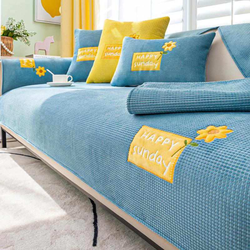 Sofa Cover, All-inclusive, Universal Cover, Sofa Towel, Full Cover, Sofa Blanket, Sofa Cushion, Four-season Universal Sofa Cover