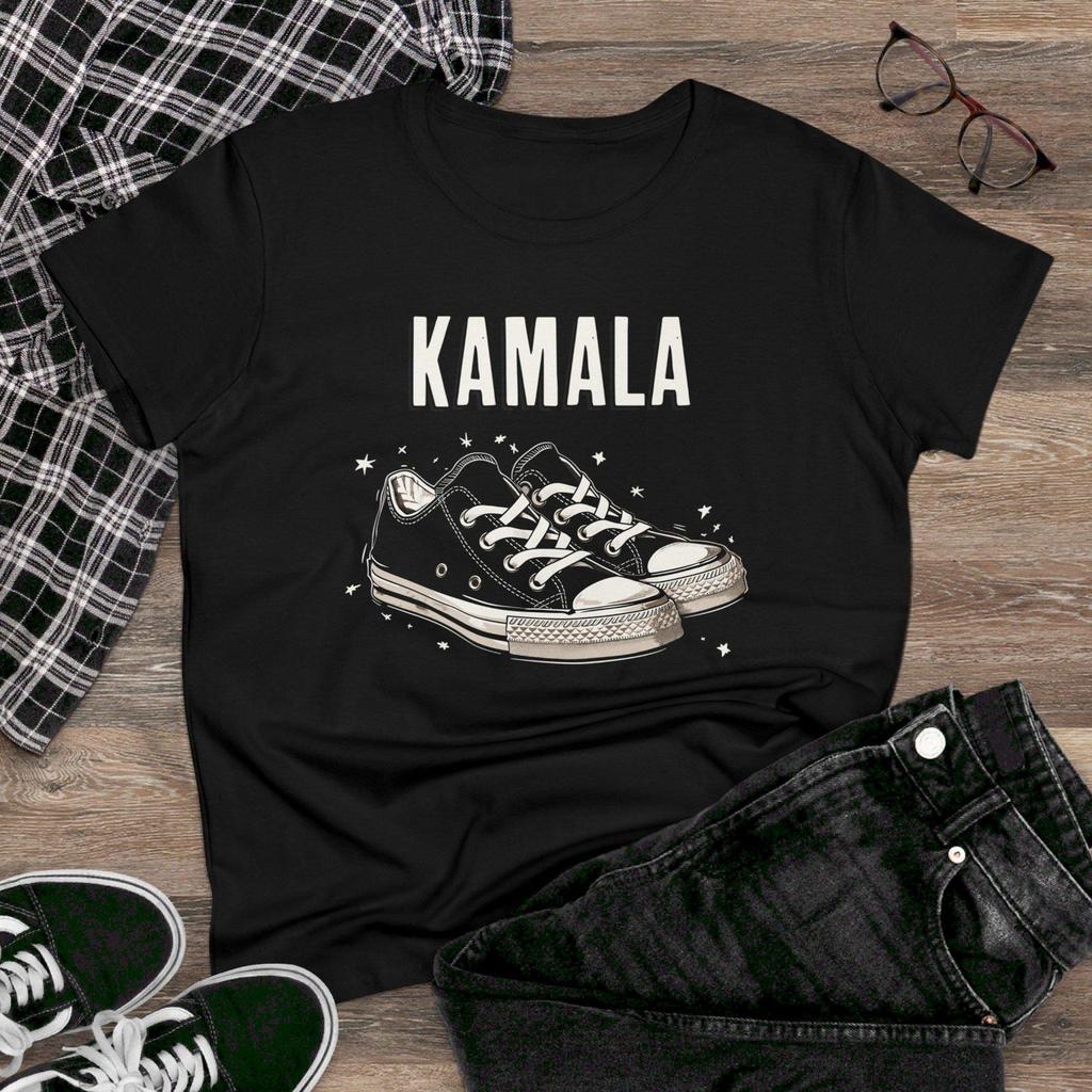 Kamala Harris Women's T-shirt - Chucks and Magic - Kamala for President 2024