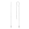 Silver Earrings Without Stones (2198468)