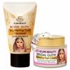 Beauty by Glam Combo Skincare Sposa - Crema Notte Glow Sposa + Detergente Viso Oro Illuminante Glow Sposa per Pelle Luminosa.