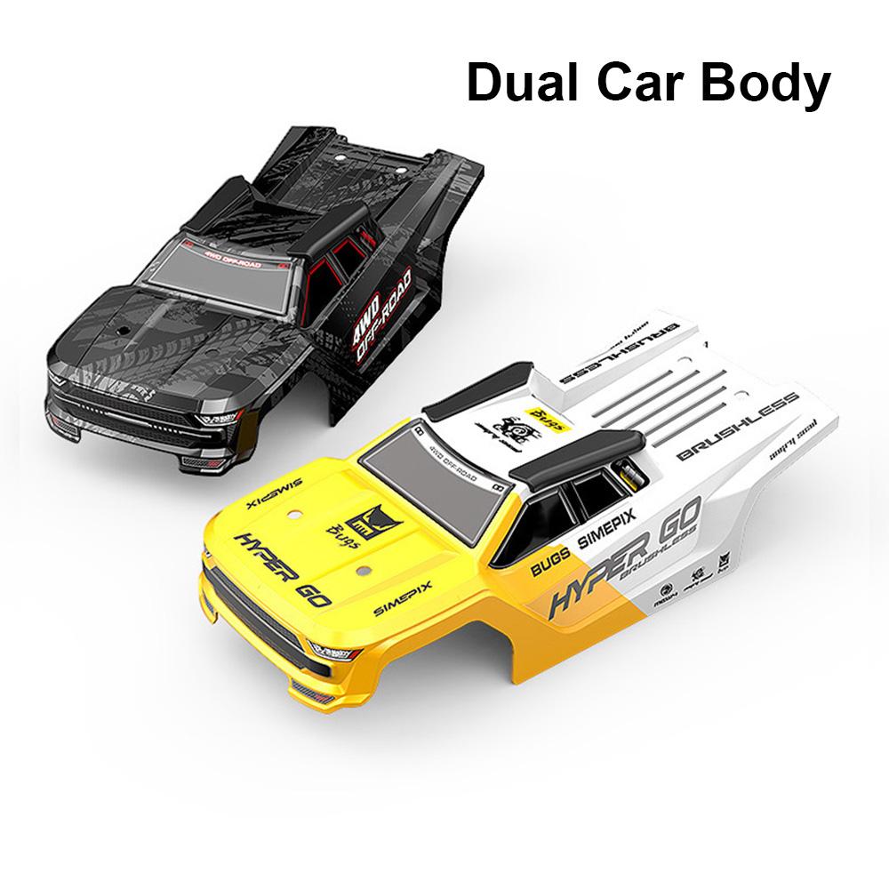MJX Hyper Go 14207 1/14 Coche RC sin escobillas RTR Doble Carrocería Vehículo Todoterreno 4WD Coche RC Proporcional Profesional