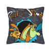 The Ren Stimpy Show Cartoon Pillow Covers Merch Printed Cushion Cover Decoration Pillow Case Cover Seat MultiSize