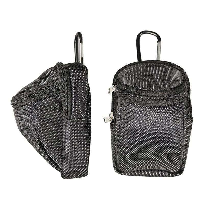 Golf Ball Holder Portable Golf Ball Accessories Multi-Pockets Zipper Handbag Bag