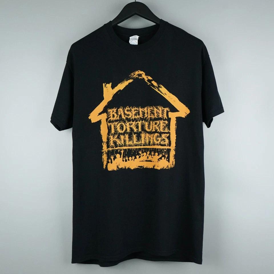 

Vintage 2000s Basement Torture Killings t-shirt Death Metal S