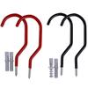 2Pcs Bike Wall Mount Stand Holder Bicycle Storage Hooks Cycle Hanger Brackets