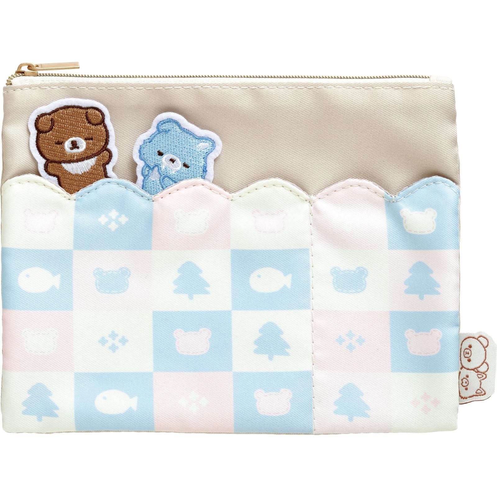 

San-X Rilakkuma Aokog no Otomari плоский мешочек CA60501 В150 x Ш185 мм