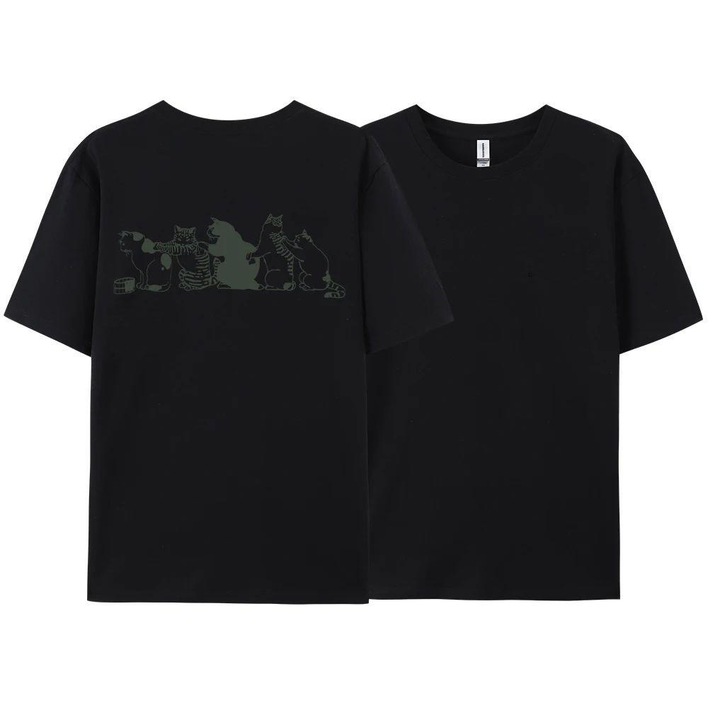 Best-Selling Pure Cotton T-Shirt for Summer Casual and Loose-Fitting Breathable Sweat-Absorbent