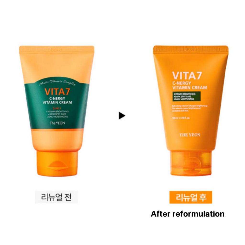 TheYEON Crème Vitaminée Vita7 C-Nergy 100ml