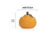 Resin Orange Ashtray with Lid - Creative, Anti-Fly, Stylish Living Room or Office Decor.