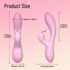 Mano Double-Layered Rubberized Dual-Head Vibrator, Massager & G-Spot Stimulator for Women
