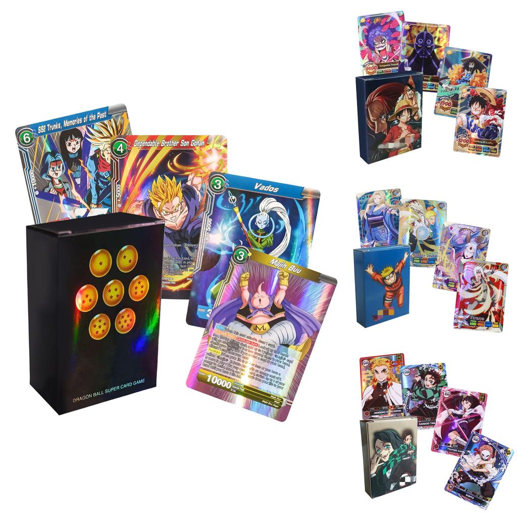 Carte Flash Collezionabili di Naruto con Design Vivace per Appassionati di Giochi