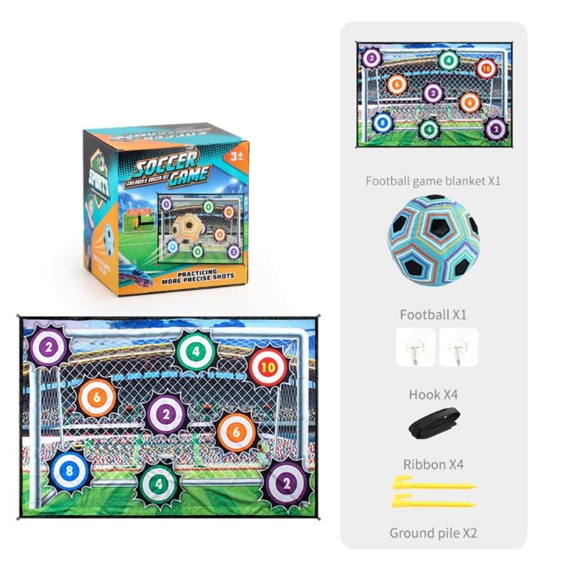 Exciting 9 Square Football Toy Set Ideal For Gifts Promotes Physical Activity And Family Connection