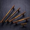 Zinc Alloy Cabinet Door Handle Modern Simple Solid Antique Kitchen Cupboard Pull High-end Light Luxurious Cabinet Hardware