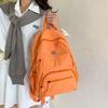 Casual Daypack for Woman Waterproof Nylon Backpack Simple Large Capacity Bookbag Lightweight School Backpacks Ladies Travel Bags